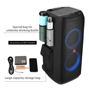 Partybox ซองใส่<span class=keywords><strong>310</strong></span>แบบพกพา, ที่คลุมกันฝุ่นกระเป๋าเคสสีดำสำหรับ <span class=keywords><strong>JBL</strong></span> partybox <span class=keywords><strong>310</strong></span>ลำโพงปาร์ตี้แบบพกพา - Product Image 5