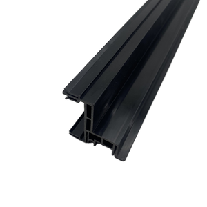 Profil Ekstrusi Plastik PVC Custom T Molding Strip Plastik untuk Rangka Struktur Konstruksi - Product Image 3