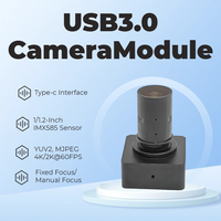 Module de caméra IMX585 USB3.0 8MP 4K Starlight 60FPS MJPEG YUY2 UVC Plug&Play pour la surveillance industrielle, compatible Android, Linux, Windows