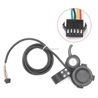 Controlador de Motor sin Escobillas Damao 48-72V, Doble Tracción, Acelerador, Instrumento con Pantalla LED, 3000W, Aleación de Aluminio, Impermeable, para Bicicleta Eléctrica