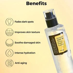 Crème hydratante pour la peau coréenne originale avec acide hyaluronique et mucine d'escargot à 96% anti-âge pour le visage 100ml - Product Image 5