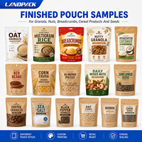 Droge koffiebonen meststof hondenvoer visvoer huisdiervoer broodkruimels havermout granola noten doypack verpakking vulmachine verpakkingsmachine
