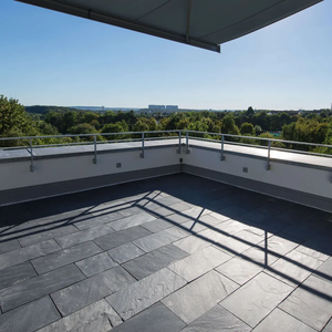 Pierre calcaire naturelle, <span class=keywords><strong>ardoise</strong></span> noire, résistante aux acides, pavés durables, carreaux de sol en <span class=keywords><strong>ardoise</strong></span> pour usage extérieur, hôtel, villa - Product Image 2