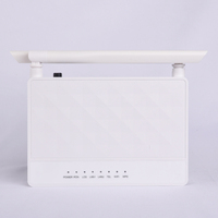 Router ONU PON 221XR WiFi4 FTTH GPON con 1GE+1FE+1TEL+Puertos WIFI 2.4G, Soporte de Voz VoIP, Equipo de Fibra Óptica