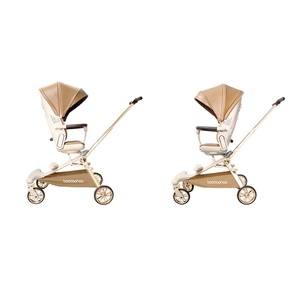 Cochecito Ligero de Lujo para Bebés, Cochecito Doble Ligero con Asiento de Auto, Cochecito con Operación Bidireccional - Product Image 2