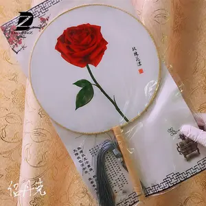 Bamboo Craft Japanese Style Ladies Hand Fans