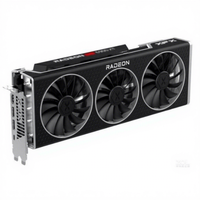 Carte graphique pour ordinateur portable de jeu Speedster MERC319 RX 6900XT 16 Go OC GDDR6 256 bits PCI Express DP/ pour ventilateur refroidi, d'occasion, DirectX 12