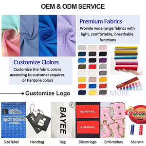เสื้อยืดสีขาวลำลองสำหรับพิมพ์โลโก้ด้วยเทคนิค Dye พิมพ์ลายแบบซับลิเมชั่น ผ้าโพลีเอสเตอร์แห้งเร็ว ผ้าถักเนื้อนิ่ม วิธีการพิมพ์แบบซิลค์สกรีน - Product Image 5