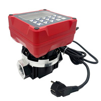 Medidor de Flujo Cuantitativo Preajustado Electrónico OGM para Combustible Diésel de Engranajes Ovalados, Plástico, AC 220V DC 12V/24V, Compatible con OEM para Gasolina