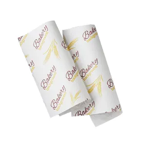 Wins Flying Butter Wrapper Papier laminé anti-graisse Rouleaux de papier d'aluminium Papier de cuisson vierge en silicone pour gravure