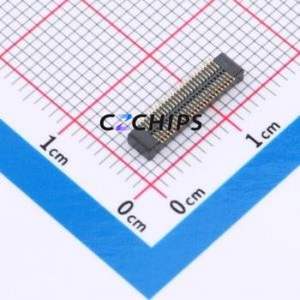 HC-PBB40C-50DS-0.4V-2.0-02 Board-to-Board & Backplane Connector SMD,P=0.4mm Connector 50P 0.4mm Slot Butt Joint Vertical Mount - Product Image 2