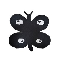 Parches de mono bordados para ordenador, insignias bordadas personalizadas de dibujos animados para ropa de bebé, alta calidad