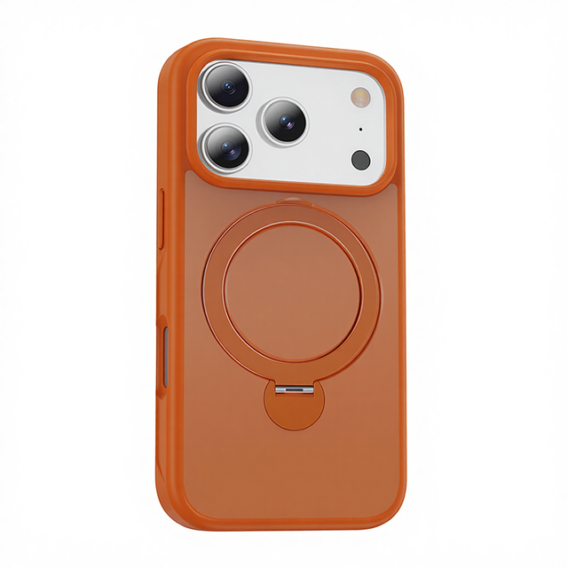360 Rotation Kickstand Phone Case Drop-Proof Design Magnetic Stand case Cover for iPhone 17 Air 17 Pro Max