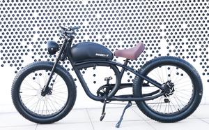Bicicleta Eléctrica Retro de Montaña y Ciudad con Llantas Gruesas de 48V 500W 750W 1000W para Adultos, Bicicleta Eléctrica Retro para Nieve con Llantas Gruesas - Product Image 1