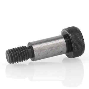 ISO 7379 Custom Carbon Steel Black Oxide M1.6 M2 M3 <strong>M5</strong> M10 12.9 Hexagon Hex Socket Cap Low Profile Head Shoulder <strong>Screw</strong> Bolt - Product Image 3