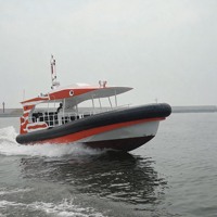 Bateau à moteur rapide Grandsea 12,5 m en aluminium marin 33 kn, ferry pour passagers avec moteurs