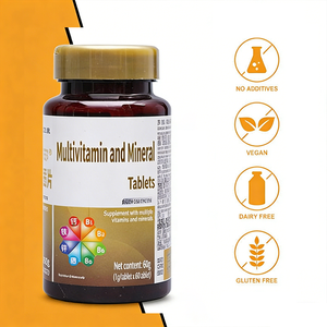 Productos Nutricionales para la Salud Inmunológica OEM para Personas, Tabletas Multivitamínicas y Minerales con Extracto de Plantas, Píldoras de Nutrientes, Vitaminas - Product Image 1