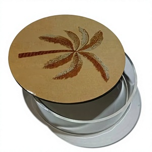 Royal Opal Elegance Acrylic <b>Storage</b> and Display <b>Box</b> Featuring Artisan MOP Inlay Wooden <b>Lid</b> for Luxury Home and Festive Decor - Product Image 1
