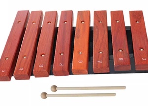 Xylophone en bois de rose à 8 tons, instrument de percussion pour bébé, vente en gros, produit très demandé - Product Image 3