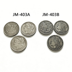 Moneta Replica Classica Morgan Dollar, Moneta Magica Vintage, Copia Antica di Morgan Dollar, Moneta Magica per Maghi - Product Image 2