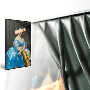 Hotsale <span class=keywords><strong>di</strong></span> Alta Qualità <span class=keywords><strong>di</strong></span> stile Moderno Cornice della Tela <span class=keywords><strong>di</strong></span> canapa <span class=keywords><strong>di</strong></span> Arte Della Parete Della Casa della parete del salone decorazioni Astratta Olio Pittura Della Donna - Product Image 6