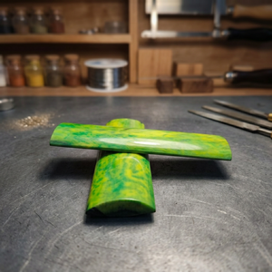 Manches de couteau en os vert de qualité supérieure avec finition polie lisse pour la production professionnelle de couverts, manches de couteau personnalisées en gros - Product Image 1