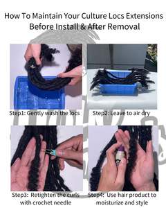 Commercio all'ingrosso di cultura con estremità ricci 100% <span class=keywords><strong>extension</strong></span> di <span class=keywords><strong>veri</strong></span> <span class=keywords><strong>capelli</strong></span> umani in pieno <span class=keywords><strong>extension</strong></span> Dreadlock fatte a mano - Product Image 6