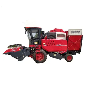 New Full-feed Small Silage Harvesting Machine Maize Forage Reaper Harvester For Sale