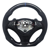 Nouveaux produits : Volant en cuir perforé et fibre de carbone, le plus populaire pour BMW E90, en cuir véritable