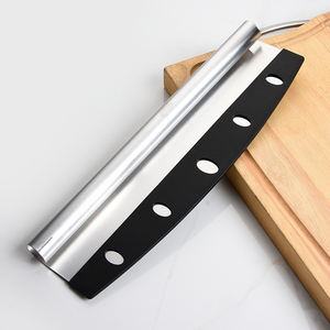 Servidor cortador <span class=keywords><strong>de</strong></span> <span class=keywords><strong>Pizza</strong></span> <span class=keywords><strong>de</strong></span> masa <span class=keywords><strong>de</strong></span> acero inoxidable <span class=keywords><strong>de</strong></span> gran tamaño con cubierta <span class=keywords><strong>de</strong></span> plástico Corte <span class=keywords><strong>De</strong></span> <span class=keywords><strong>Pizza</strong></span> para hornear utensilios <span class=keywords><strong>de</strong></span> cocina - Product Image 1