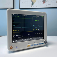 Moniteur patient vétérinaire portable avec batterie intégrée pour la chirurgie animale