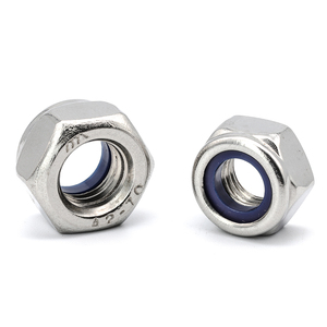Tuerca de Seguridad Hexagonal de Acero al Carbono/Acero Inoxidable 304, M2 M2.5 M3 M3.5 M4 M5 M6 M12, Tuerca Autoblocante DIN985 - Product Image 3
