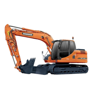 Machine d'ingénierie sur chenilles Doosan de taille moyenne de 14 tonnes, modèle Dx140lc, à bas prix, nombreux excavateurs Doosan Dx140 - Product Image 1