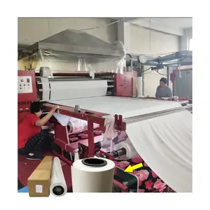 Heat press machine transfer sublimation paper roll digital printing heat transfer press machine for textile sublimation print