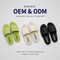 Bosirui 2026 Nouvelle Collection – Sandales Plates Tendance pour Femme – Style Européen et Américain – Tongs d'Été Très Vendues