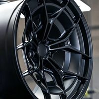 Jantes de course forgées sur mesure légères, 1 pièce, en alliage d'aluminium brossé, 17-21 pouces, 5x112-130 PCD, neuves, certifiées JWL