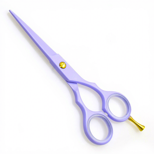 Tijeras de Peluquería Profesionales de Acero Inoxidable con 5 Colores de Recubrimiento en Polvo, para Peinar y Recortar Cejas - Product Image 4