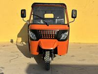 Tuk-tuk cargo à essence avec carrosserie ouverte et grande capacité de charge pour le transport de marchandises