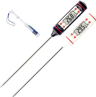 Thermomètre culinaire pour la viande et les bonbons à lecture instantanée OEM Thermostat alimentaire en plastique style stylo à tige