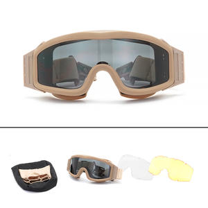 แว่นตาทางยุทธวิธีลดราคาพิเศษ สำหรับกีฬากลางแจ้ง ป้องกันฝ้า ป้องกันฝุ่น ทนทานต่อแรงกระแทก อุปกรณ์ป้องกันตัว - Product Image 6