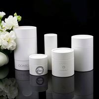 Cylindre Boîte En Carton Feux D'artifice Papier Twist Up Tube Bougie Bouteille De Parfum Café Thé Kraft Papier Tube Emballage