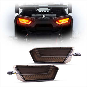 Luz Trasera LED Ahumada DOT para Accesorios Polaris <span class=keywords><strong>TV</strong></span>/UTV, Luz de Freno para RZR 4 900 S4 1000 XP <span class=keywords><strong>Turbo</strong></span> EPS 2014-2019 - Product Image 1