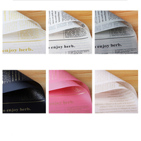 Papier d'emballage cadeau imperméable pour fleurs Papier d'emballage pour bouquet de plantes herbacées