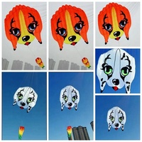 Cerf-volant gonflable géant 3D sans cadre Weifang de 10 m² en forme de chien pour la plage, en vente