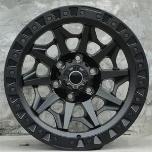 Rines de Aluminio Fundido para Auto, Syck <span class=keywords><strong>4X4</strong></span> Todoterreno, SUV, <span class=keywords><strong>Beadlock</strong></span> Modificado, Illusion Hub, Offset Negativo - Product Image 5