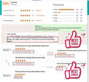 Diagnostics pour animaux de compagnie Herpèsvirus félin/Calicivirus (FHV/FCV) <span class=keywords><strong>Kits</strong></span> de <span class=keywords><strong>test</strong></span> de santé combinés à la maison Détection rapide du bien-être - Product Image 5