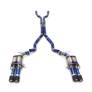 Escape Catback personalizado para <span class=keywords><strong>BMW</strong></span> <span class=keywords><strong>M5</strong></span> E60 <span class=keywords><strong>V10</strong></span> 5,0 2003-2010 Valvetronic Tuning tubo de titanio silenciador SISTEMA DE Escape - Product Image 1