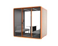 Flexspace 2023 nouvelle confidentialité insonorisée cabine téléphonique enregistrement sécurité lieu de travail bureau Pod bureau avec meubles à vendre
