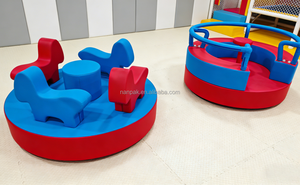 Carrusel Eléctrico Giratorio Personalizado para Niños, de Interior/Exterior, para Fiestas en Casa y Alquiler de Eventos, de PVC/Vinilo - Product Image 4