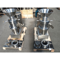 Machine à broyer les fèves de cacao en acier inoxydable personnalisée Zhixuan, moulin colloïdal, 150-200 kg/h, machine industrielle pour la fabrication de beurre de cacahuètes